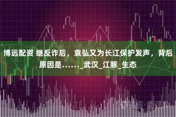 博远配资 继反诈后，袁弘又为长江保护发声，背后原因是……_武汉_江豚_生态