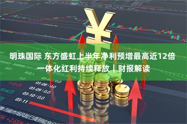 明珠国际 东方盛虹上半年净利预增最高近12倍 一体化红利持续释放｜财报解读